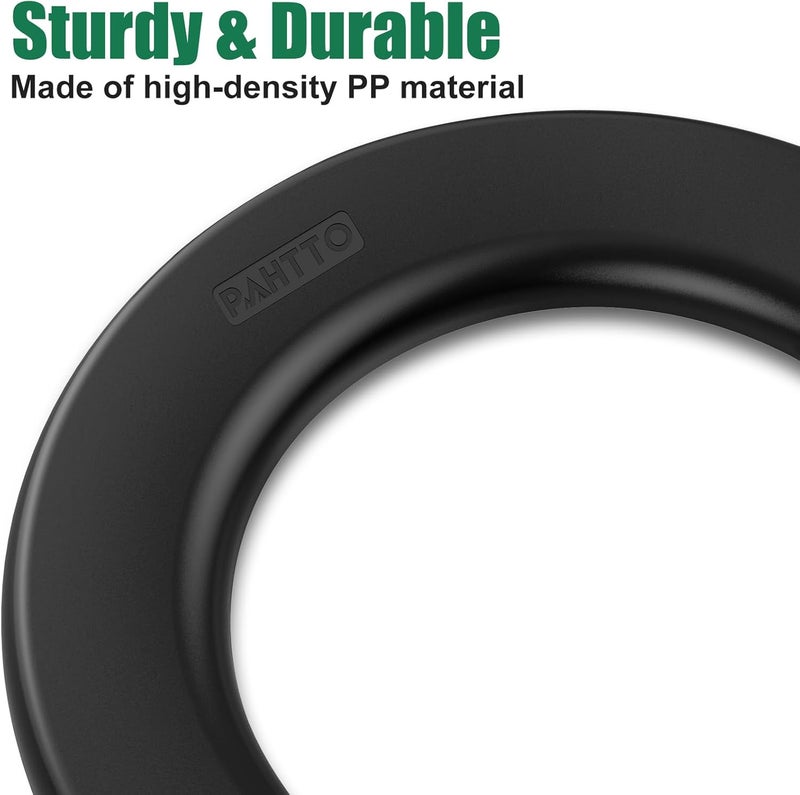 PAHTTO Bucket Toilet Seat, Portable Toilet Seat for 5 Gal Buckets, Camping Toilet Seat, Snap-on Toilet Seat for Outdoor, Camping, Hiking, Emergency, Car, Boat, RV Travel - Image 5